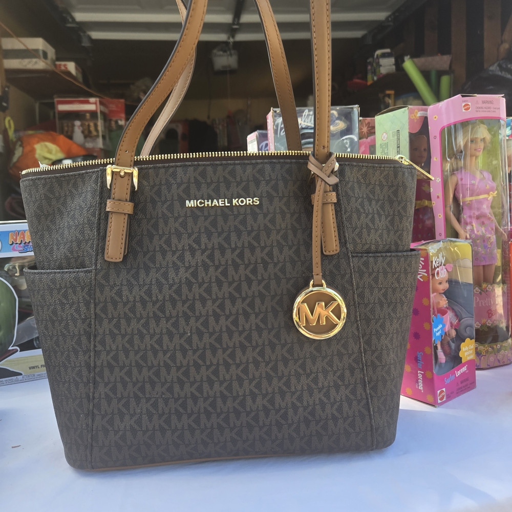 Michael Kors Signature Brown Tote